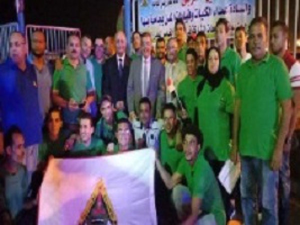 The university president participates in the fifth week of the hostels’ youth