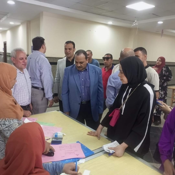 Dr. Tamer Samir inspects Aptitude Tests at Faculties of Applied Arts and Physical Education