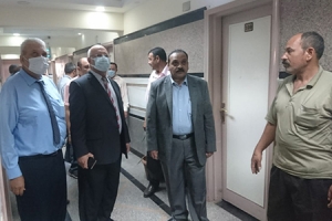 Dr. Tamer Samir and Dr. Gamal Soussa inspect Benha University Hostels at Moshtohor