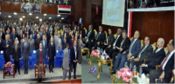 Inaugurating the first education forum of the Egyptian universities