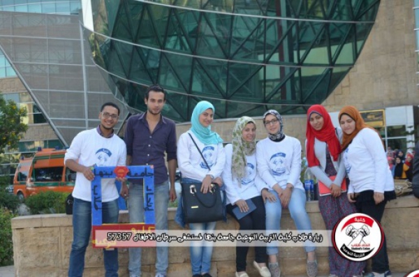 Students&#039; Union visited Children Cancer Hospital Egypt (CCHE)