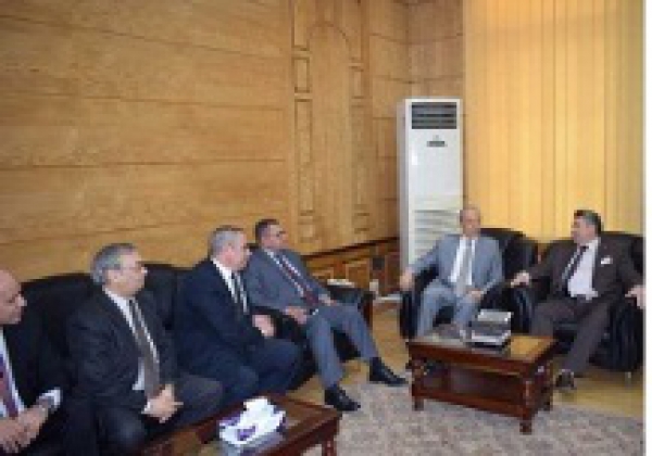 Qulubia Security director visits Benha University