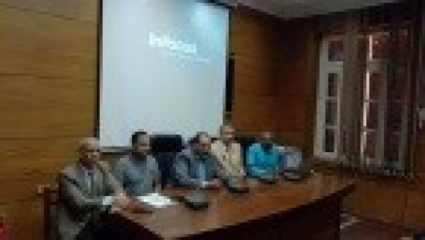 The vice dean of the educational and students affairs holds a meeting with the faculties’ and the university activities officials