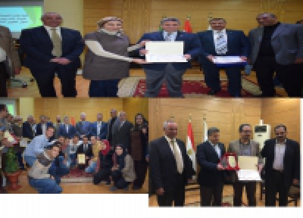 Benha university leaders council honors the participants in the agricultural round